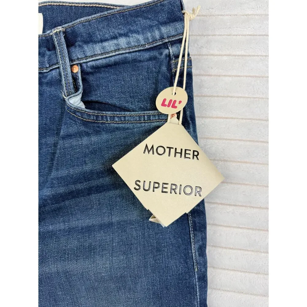 Mother SUPERIOR Lil’ Tomcat Roller Skimp 29 Perfectly Imperfect Wide Leg Jeans